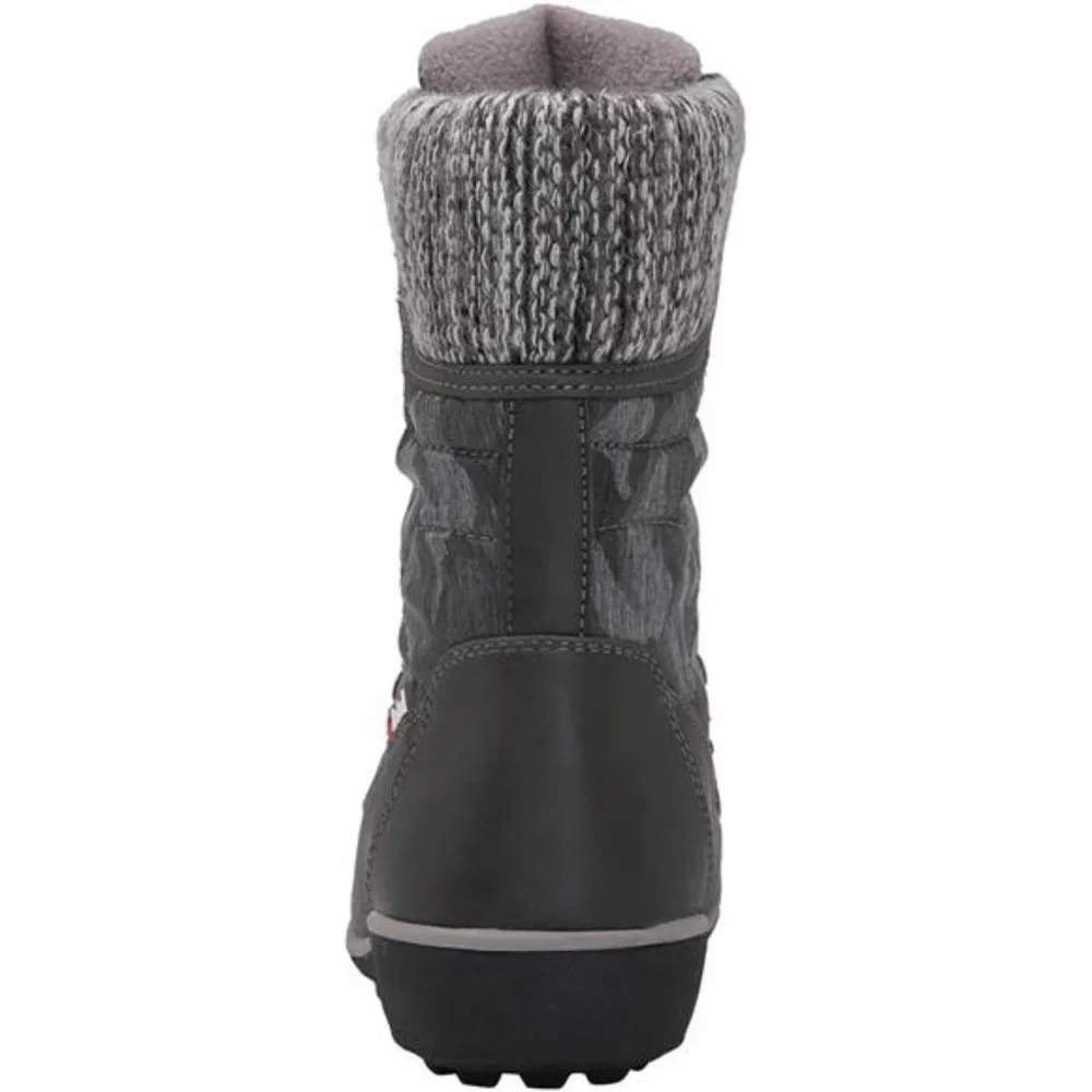 Women's Snow Boots Insulated Waterproof Winter Boots Warm Fur Lined Booties - Picture 4 of 5